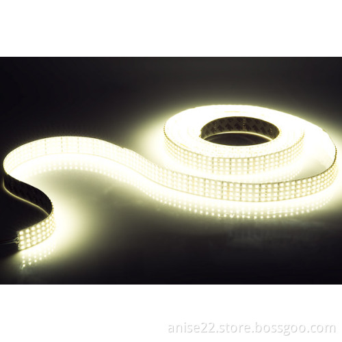 Quad-row 3528 High-power LED Flexible Light Strip, 480LEDs per Meter, 24V DC